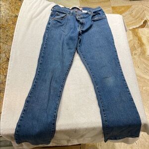 Levi's Blue Boot Cut Jeans Classic Style
